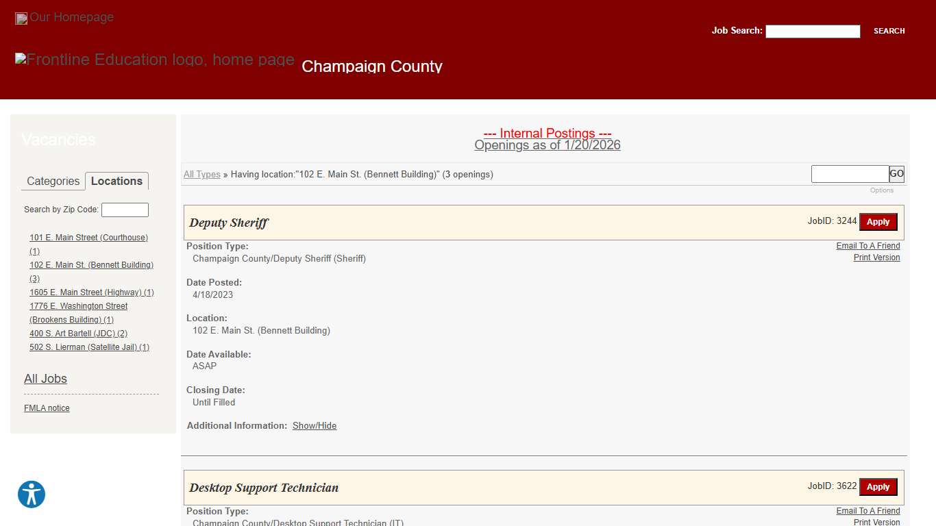 Champaign County - Frontline Recruitment